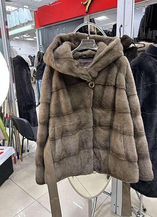 Полушубок шикарный - цвет латте