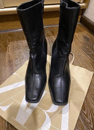 Мега стильні зручні ботінки ботільони натуральна шкіра esprit