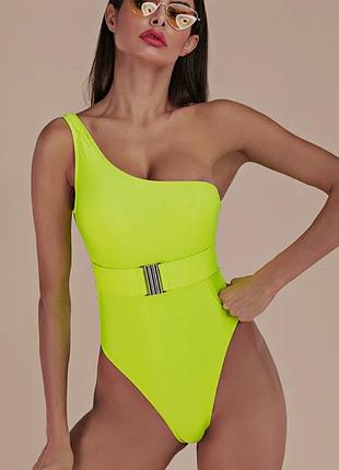 Шикарний неоновий купальник