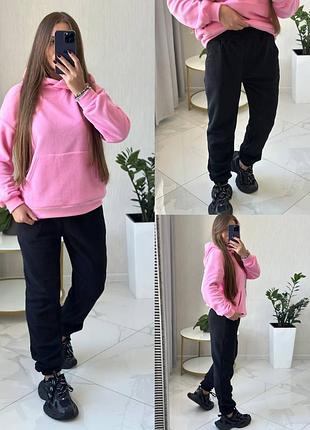 Дуже теплий костюм флісовий костюм костюм фліс полар спортивний костюм на флісі костюм на зиму зимовий костюм  зима акція фліс polar костюм яскравий