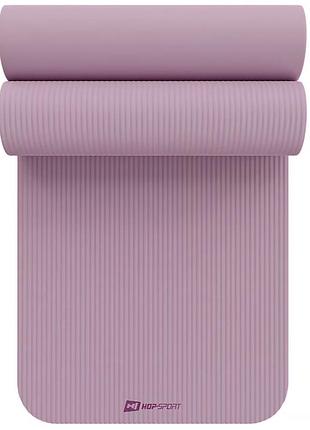 Коврик для йоги hop-sport hs-nb010gm nbr 1см лавандовий