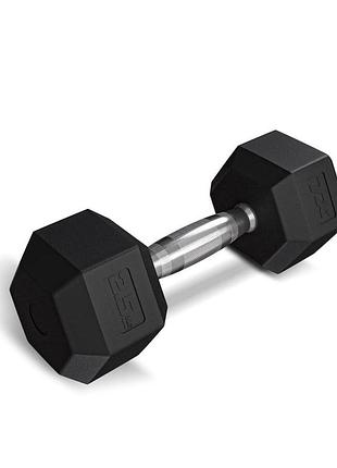 Гантеля шестигранна прогумована tx-025rd trex sport 2,5кг