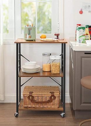 Стелаж leobert dash на колесах в стилі loft