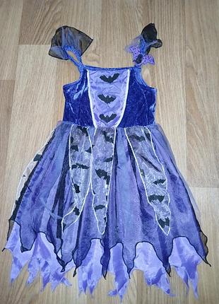 Платье карнавальное на девочку размер 6-8 лет