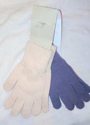 Трикотажные перчатки (перчатки) h&amp;m, sinsay, другие