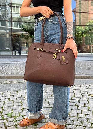 Сумка премиум натуральная кожа miu