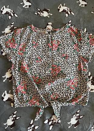 Блузка з короткими рукавами