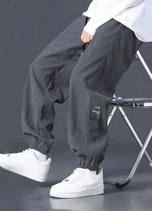 Брюки вельвет на флисе