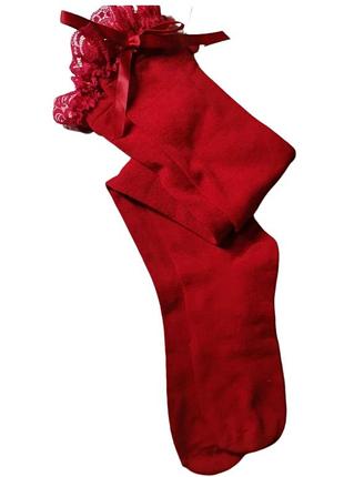 Красные гольфы