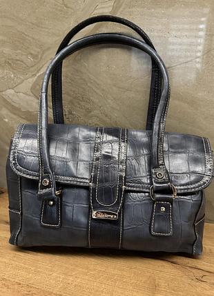 Женская сумки через плечо liz claiborne под крокодила