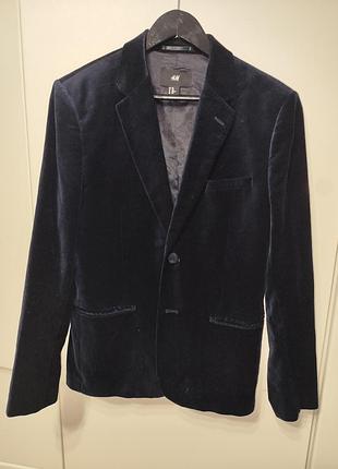 Вилюровый мужской пиджак