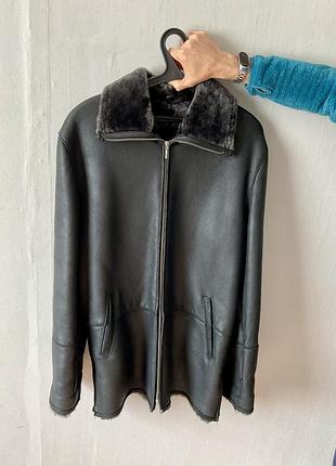 Дублянка чоловіча. дублянка натуральна. дублянка італія.