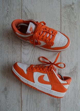 Кроссовки nike dunk low sp syracuse оригинал 38р 24см унисекс