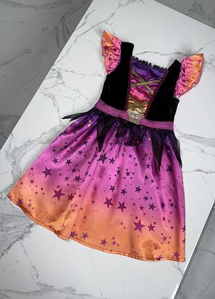 Карнавальна в наявності кілька штук сукня 2-3 роки зірочки відьми
