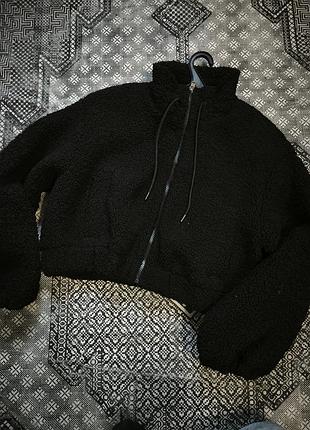 Бомбер світшот худі  зірка барашек вовна