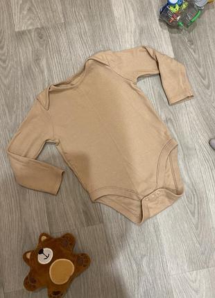 Боді дитячий з довгим рукавом 12-18 міс 86 см