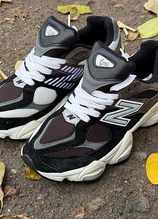 New balance 9060 brown black