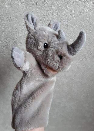 Кукольный театр игрушка на руку носорог puppet company