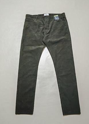 Брюки вельветовые w38 l33 джинсы mark's and spencer