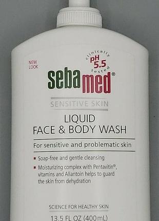 Жидкий гель для умывания лица и тела