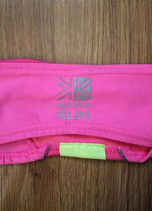 Флисовый женский спортивный повязок на голову karrimor run