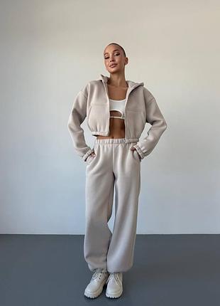 Жіночий спортивний костюм на флісі