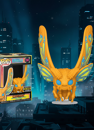 Монтра годзилла  funko pop фанко поп godzilla mothra black light игровая виниловая фигурка №1347