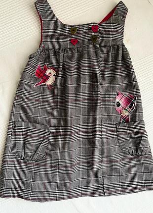 Сарафан в клітинку h&m