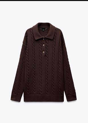 Світер поло zara