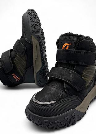 Детские зимние ботинки для мальчика clibee 28-33р