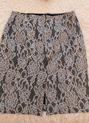 Теплая юбка на подкладке, размер 52-54