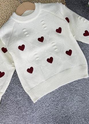 Дитячий теплий светр