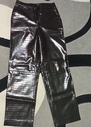 Шкіряні штани рептилія
