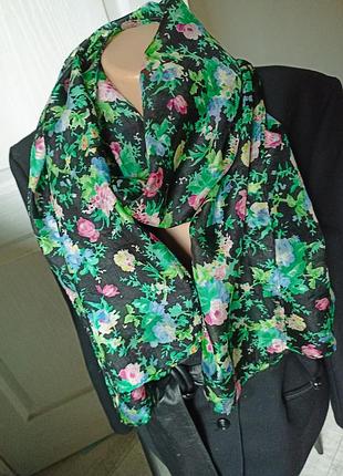 Шарф шелковый индия тоненький