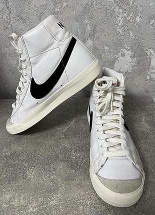 Кеди шкіряні nike blazer 100% оригінал