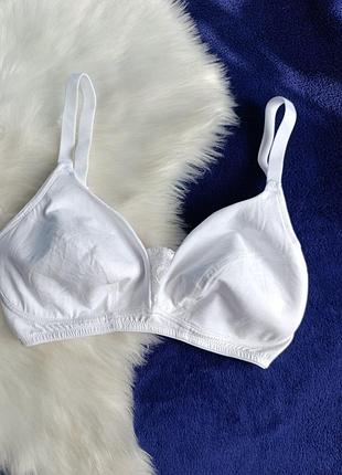 Бюстгальтер бра нижнее белье минимайзер без паралона мягкий хлопок 32dd 70e