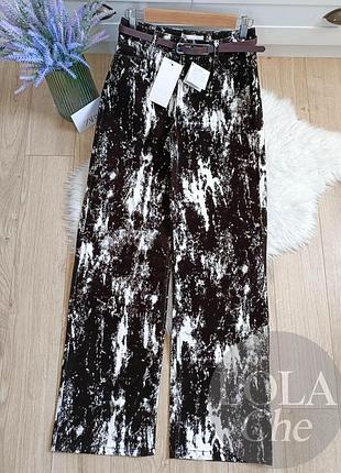 Флокированные джинсы z1975 high waist от zara