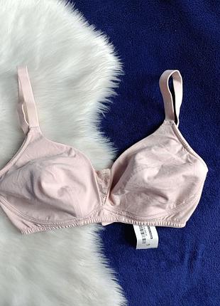 Бюстгальтер бра нижнее белье минимайзер без паралона мягкий хлопок 32dd 70e