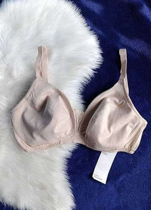 Бюстгальтер бра нижнее белье минимайзер без паралона мягкий хлопок 32dd 70e