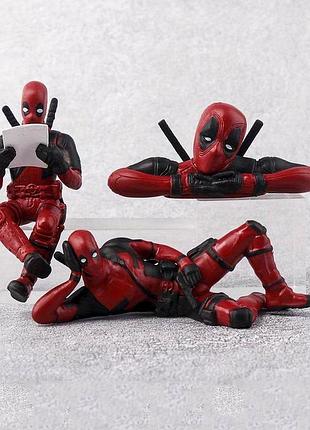 Мини фигурка marvel дедпул deadpool экшн фигурка статуэтка игрушка