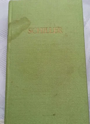 Книга стихов на немецком языке шилера 1969 г.