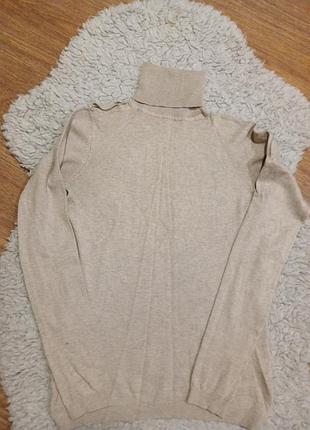 Теплий светрик, водолазка stradivarius p.s-m