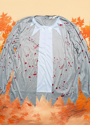 Карнавальный костюм кофта зомби репортерштейн труп