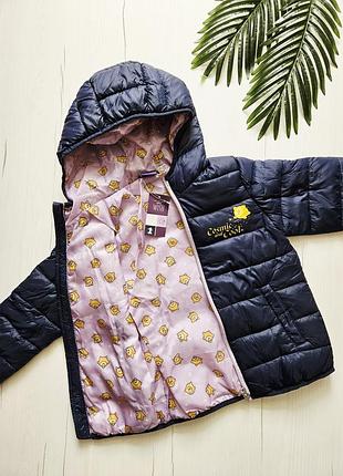 Куртка демісезонна дитяча 116см, 5-6років, німеччина, куртка-стограмовка для дівчинки/хлопчика, водовідштовхуюча куртка, "дутік" дитячий