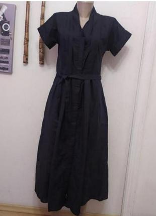 Платье-рубашка,миди zara