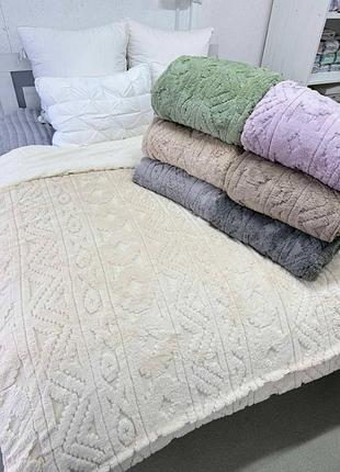 Плед на овчині євро