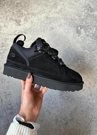 Ботинки женские черные замшевые осенние весенние зимние теплые