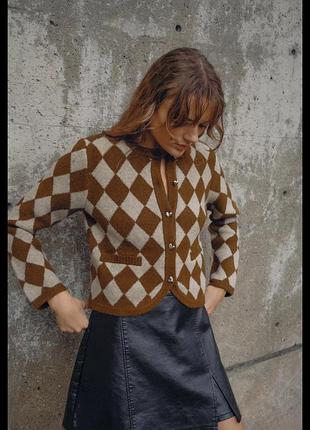 Кофта кардиган zara