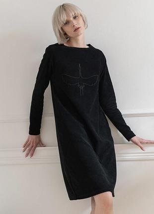 Велюровое платье yo zen