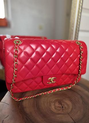 Червона сумка 2.55  classic flap 6